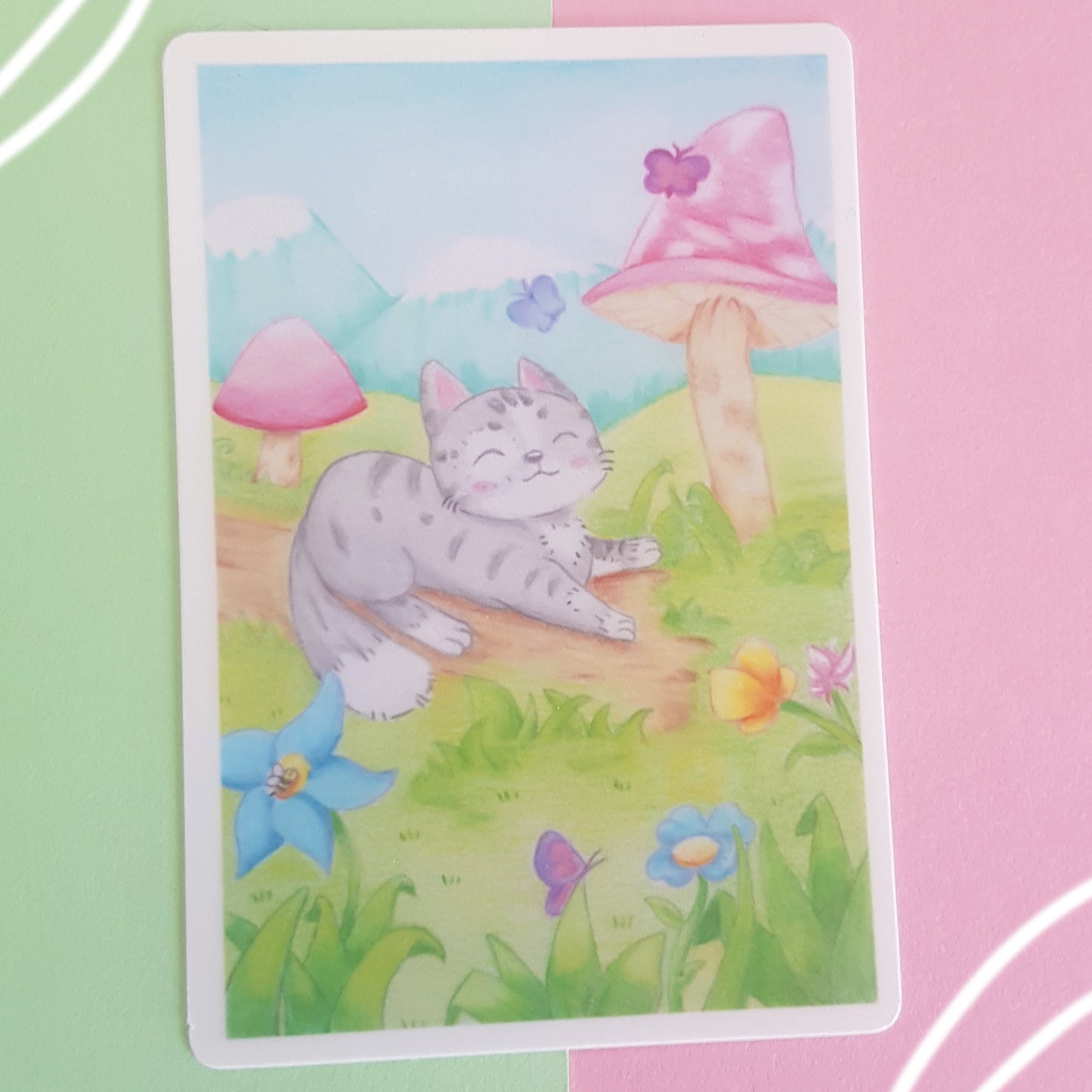 "Outdoor Kitty" Sticker