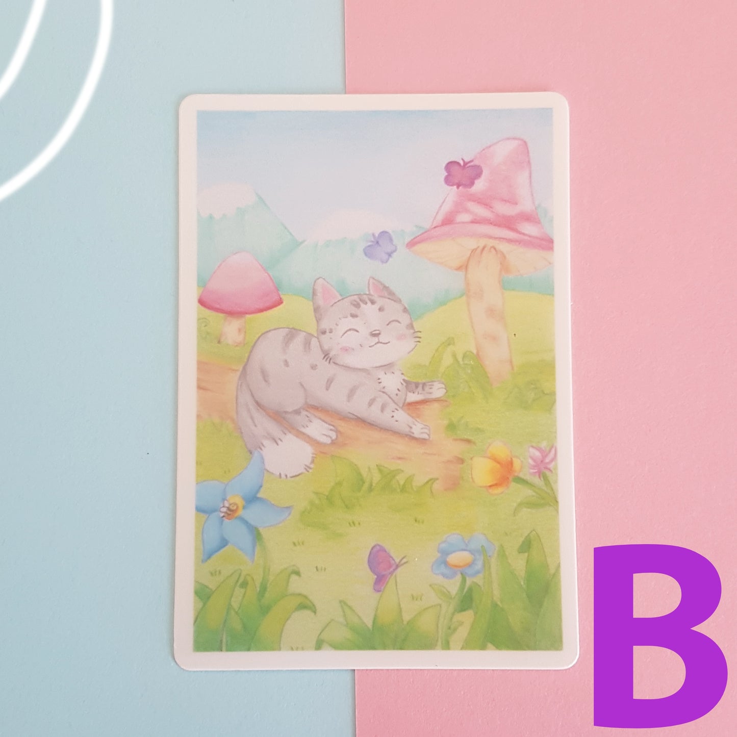 "Outdoor Kitty" B Brade Sticker