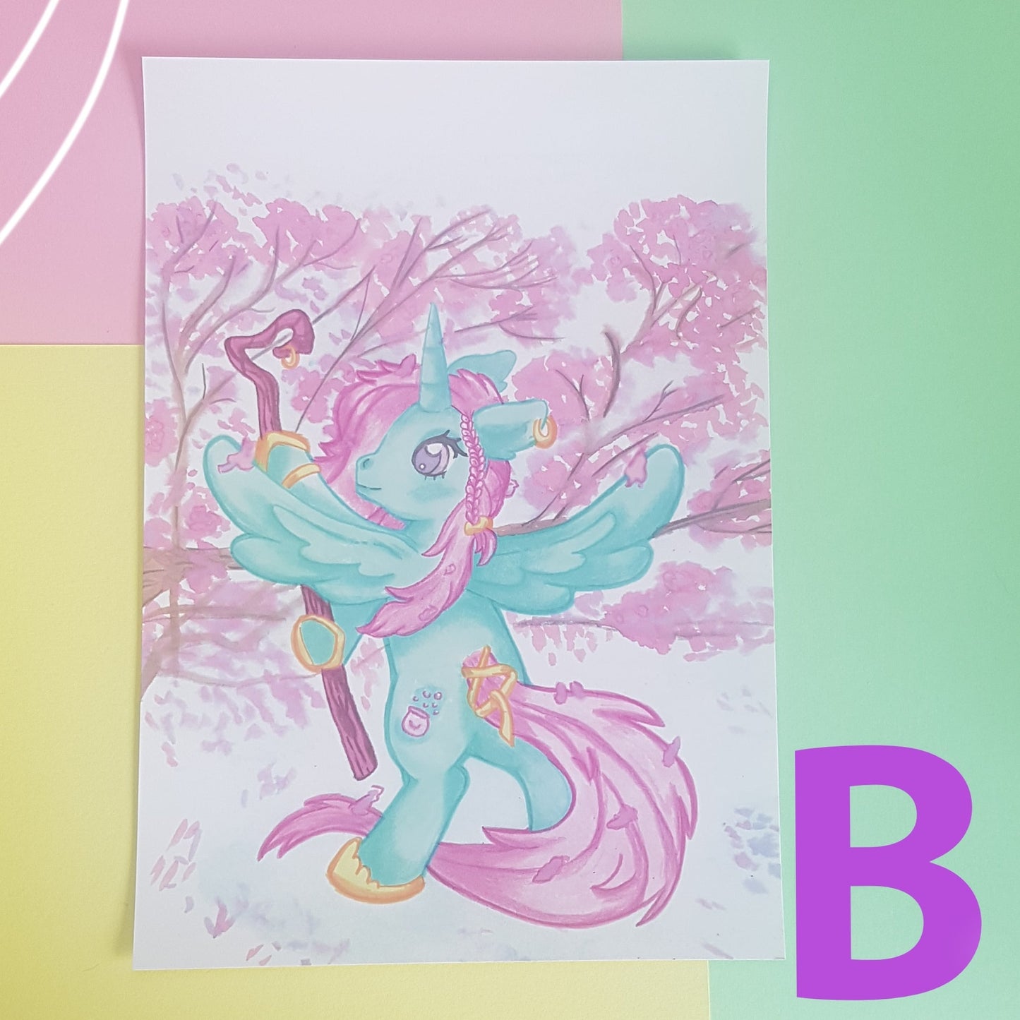 "Alicorn Magik" Art Print B Grade