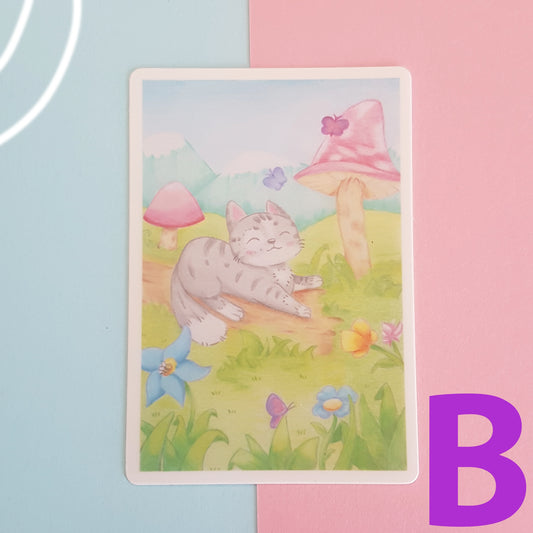 "Outdoor Kitty" B Brade Sticker