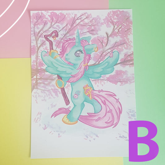 "Alicorn Magik" Art Print B Grade